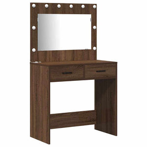 Τραπέζι περιποίησης 2 τμχ. Καφέ 78,5 x 41 x 135 εκ - Pakobazaar