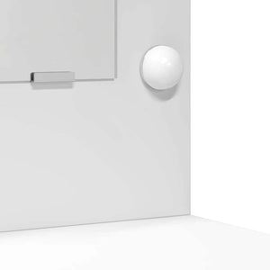 Σετ Τραπέζι Ντυσίματος με LED 2 pcs Λευκό Επεξεργασμένο ξύλο - Pakobazaar