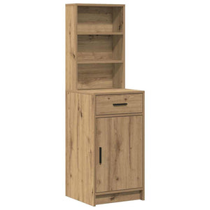 Σετ Τραπέζι Ντυσίματος με LED με συρτάρι 3 pcs Artisan Oak - Pakobazaar
