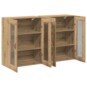 Ντουλάπια Τοίχου 2 τμχ. Artisan Oak 69,5 x 34 x 90 εκ.
