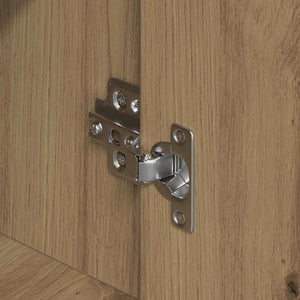 Πλαϊνό γραφείο 2 pcs Artisan Oak 60 x 31 x 84 εκ. - Pakobazaar