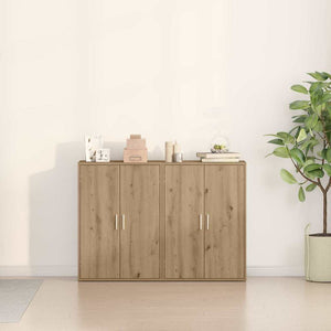 Πλαϊνό γραφείο 2 pcs Artisan Oak 60 x 31 x 84 εκ. - Pakobazaar