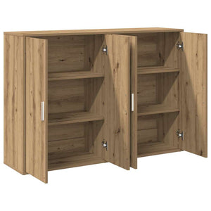Πλαϊνό γραφείο 2 pcs Artisan Oak 60 x 31 x 84 εκ. - Pakobazaar