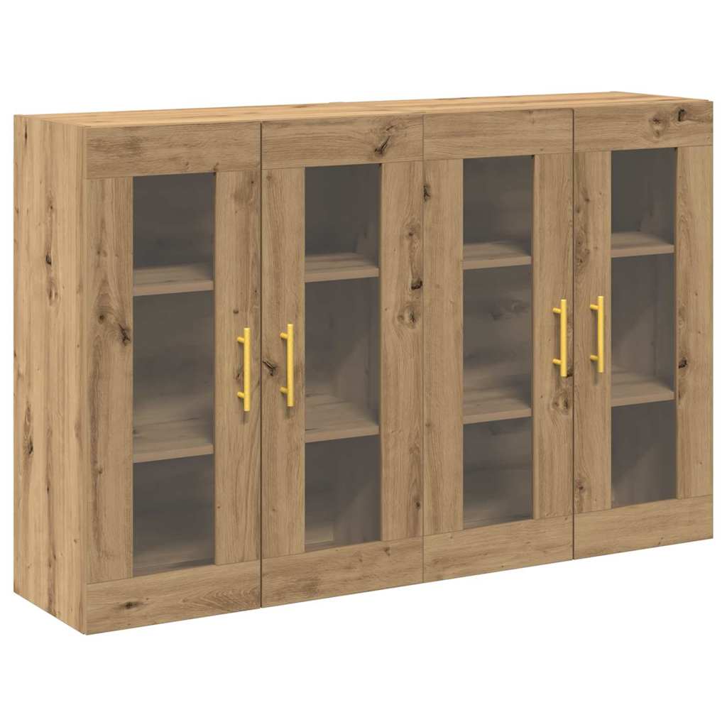 Ντουλάπια Τοίχου 2 pcs Artisan Oak 69,5 x 34 x 90 εκ.