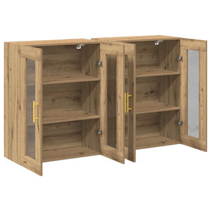 Ντουλάπια Τοίχου 2 τμχ. Artisan Oak 69,5 x 34 x 90 εκ.