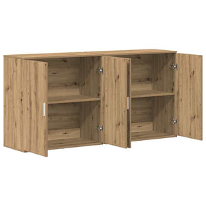 Πλαϊνό γραφείο 2 pcs Artisan Oak 79 x 38 x 80 εκ. - Pakobazaar