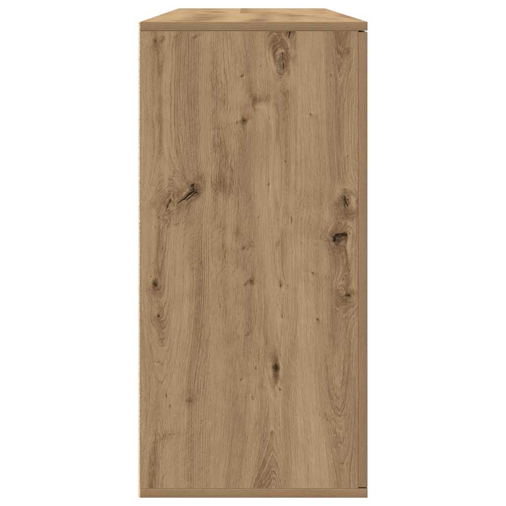 Πλαϊνό γραφείο 2 pcs Artisan Oak 79 x 38 x 80 εκ. - Pakobazaar