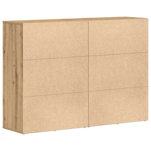 Πλαϊνό γραφείο με συρτάρι 2 pcs Artisan Oak 60 x 31 x 84 εκ. - Pakobazaar