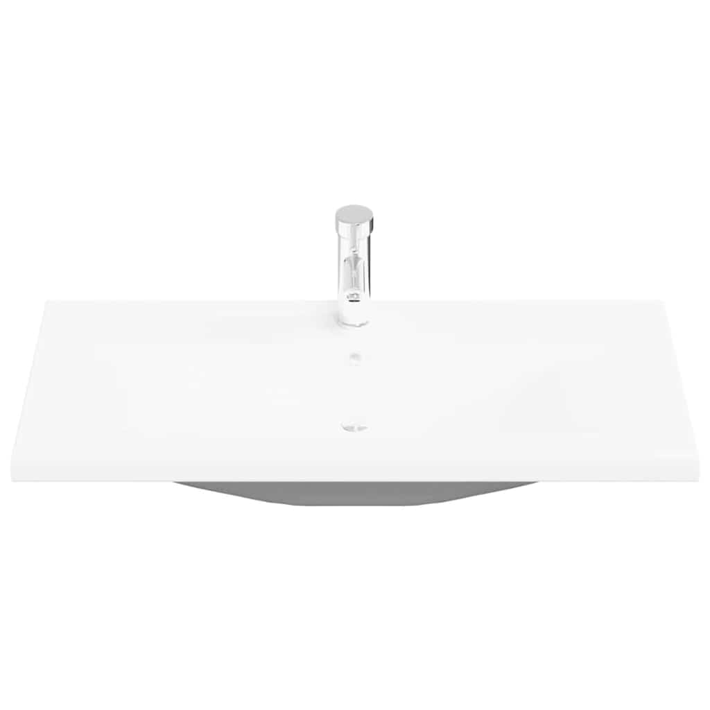 Σετ Επίπλων Μπάνιου 3 pcs Μαύρη Οξυά Επεξεργασμένο ξύλο - Pakobazaar