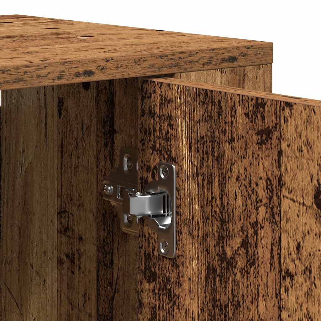 Highboard Παλιό ξύλο 80 x 33 x 150 εκ Επεξεργασμένο ξύλο