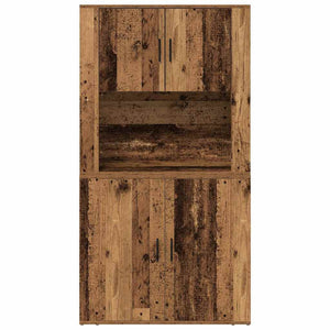 Highboard Παλιό ξύλο 80 x 33 x 150 εκ Επεξεργασμένο Ξύλο
