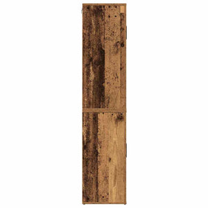 Highboard Παλιό ξύλο 80 x 33 x 150 εκ Επεξεργασμένο Ξύλο