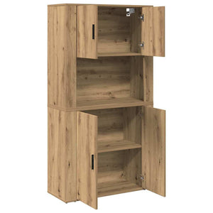 Highboard Artisan Oak 80 x 33 x 150 εκ Επεξεργασμένο ξύλο - Pakobazaar