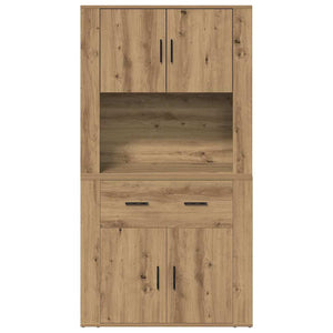 Υψηλός Μπουφές artisan δρυς 80 x 33 x 150 εκ Επεξεργασμένο ξύλο - Pakobazaar