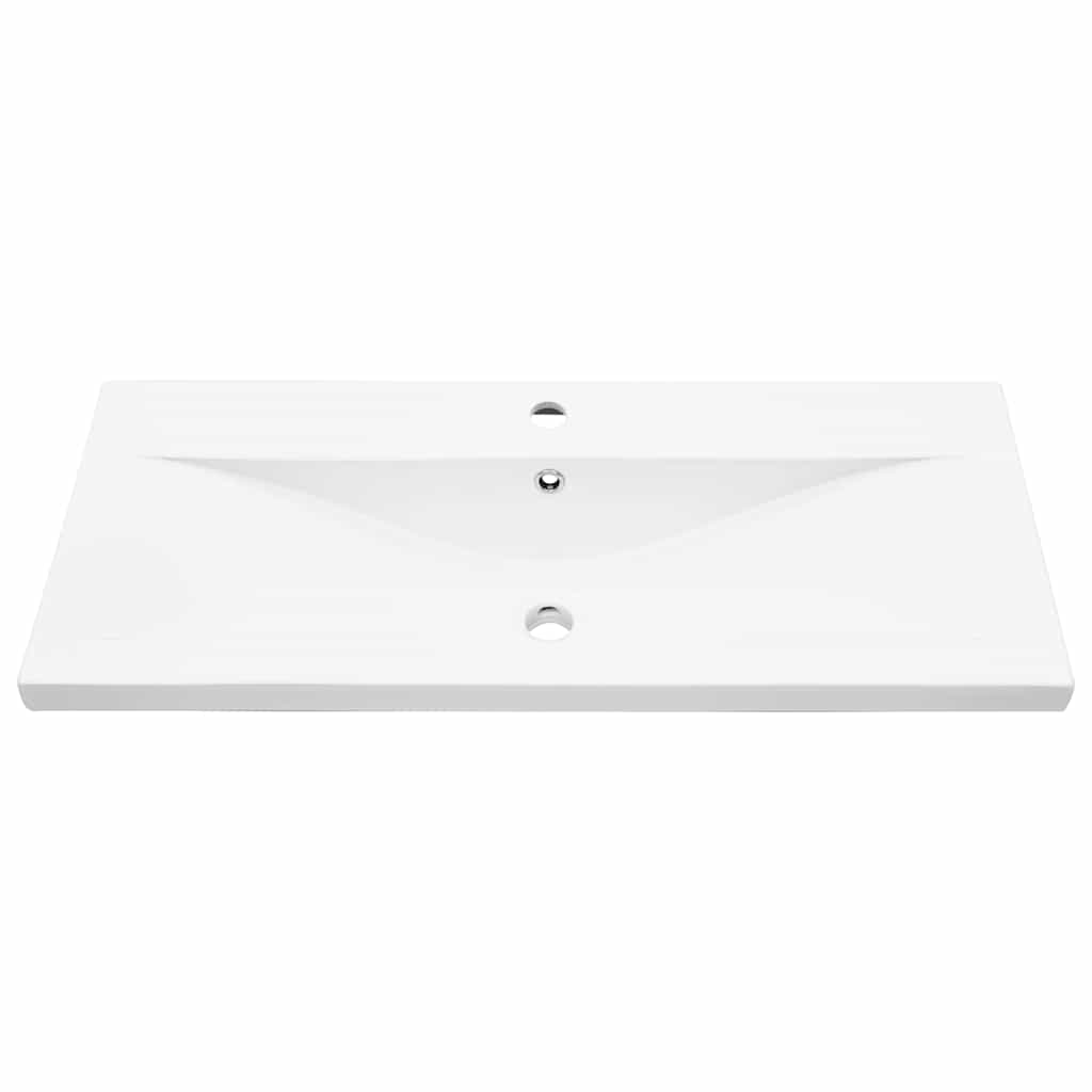 Σετ Επίπλων Μπάνιου 4 pcs Μαύρη Οξυά Επεξεργασμένο ξύλο - Pakobazaar