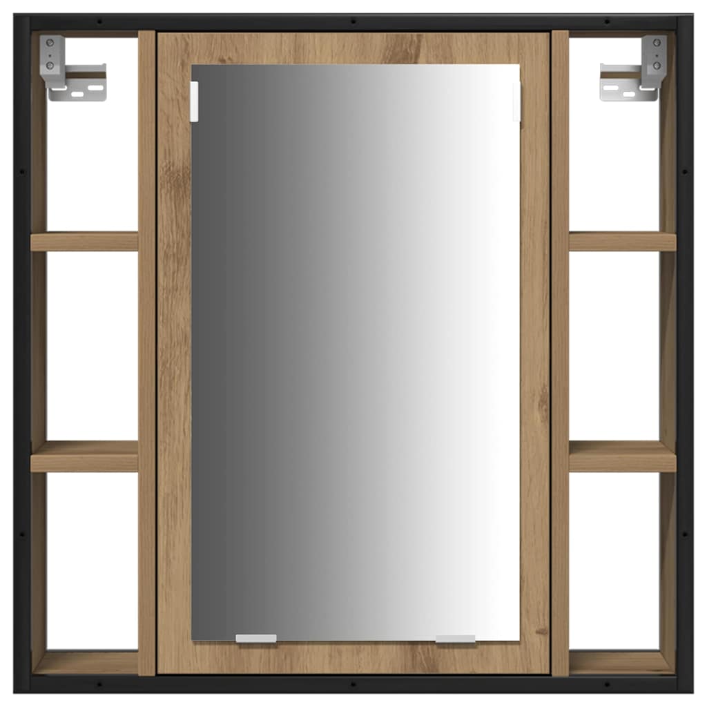 Σετ Επίπλων Μπάνιου 3 pcs Artisan Oak Επεξεργασμένο ξύλο - Pakobazaar