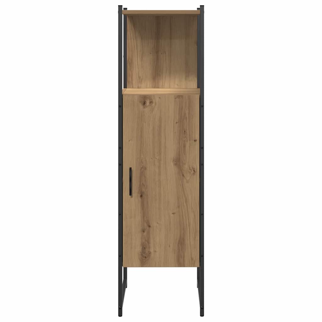 Σετ Επίπλων Μπάνιου 4 τμχ. Καφέ 33 x 33 x 185,5 εκ - Pakobazaar