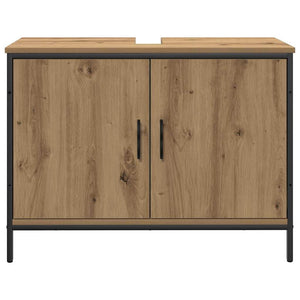 Σετ Επίπλων Μπάνιου 4 τμχ. Καφέ 33 x 33 x 185,5 εκ - Pakobazaar