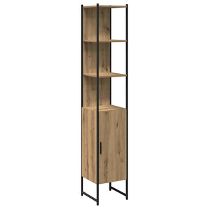 Σετ Επίπλων Μπάνιου 4 τμχ. Καφέ 33 x 33 x 185,5 εκ - Pakobazaar