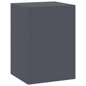 Βάση φυτών 2 τεμ. Ανθρακί 24 x 24 x 35 εκ. - Pakobazaar