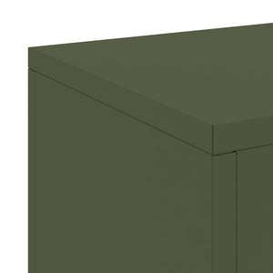 Βάση φυτών 2 τεμ. Λαδί 24 x 24 x 35 εκ. Ψυχρής έλασης χάλυβας - Pakobazaar