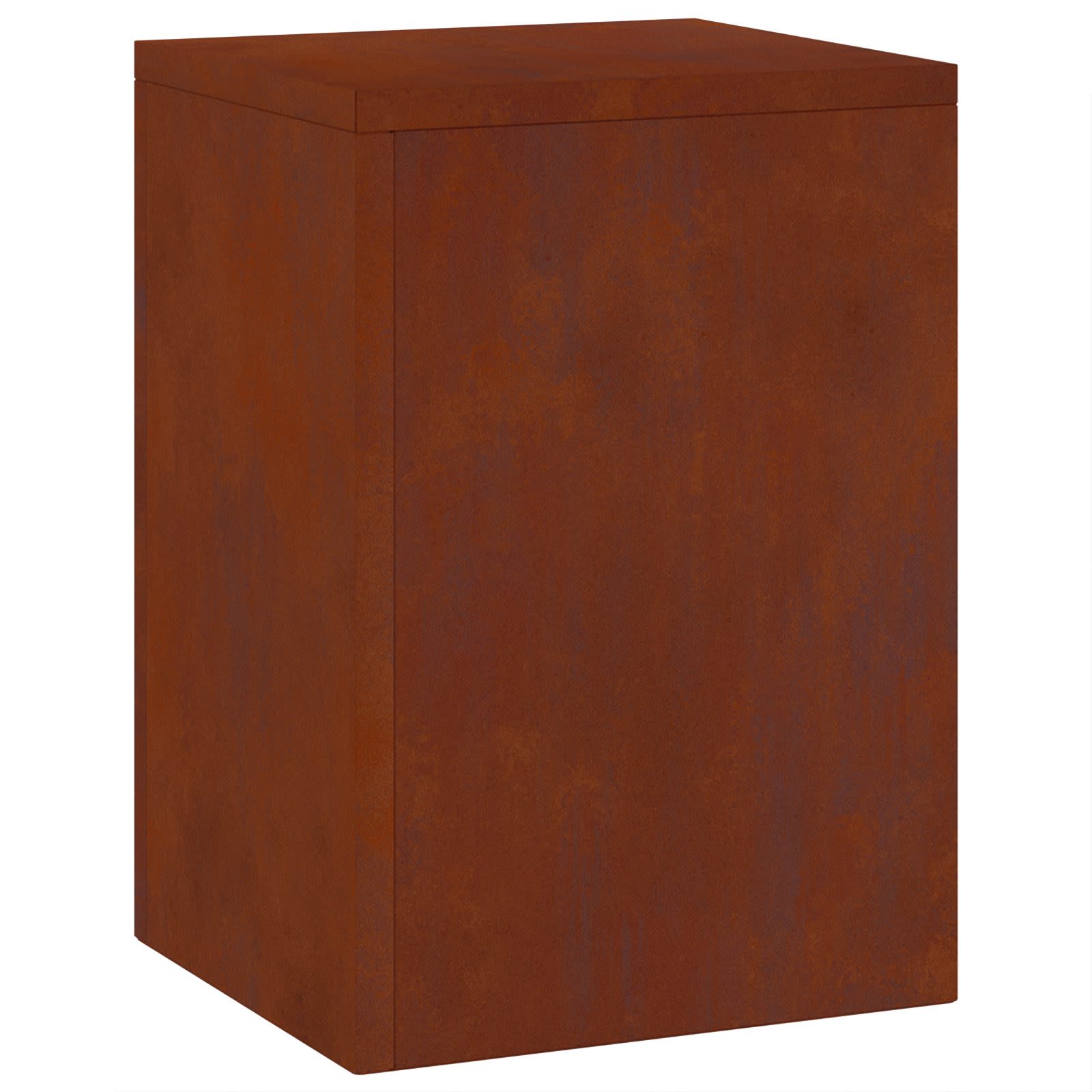 Βάση φυτών 2 pcs Σκ rusty 24 x 24 x 35 εκ. - Pakobazaar