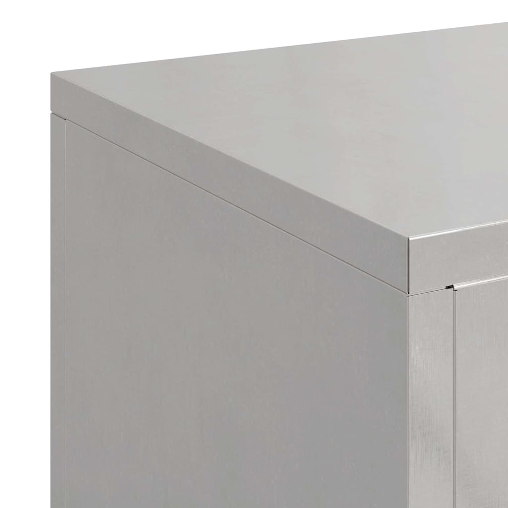 Βάση φυτών 3 pcs Ασημί Ανοξείδωτο ατσάλι - Pakobazaar