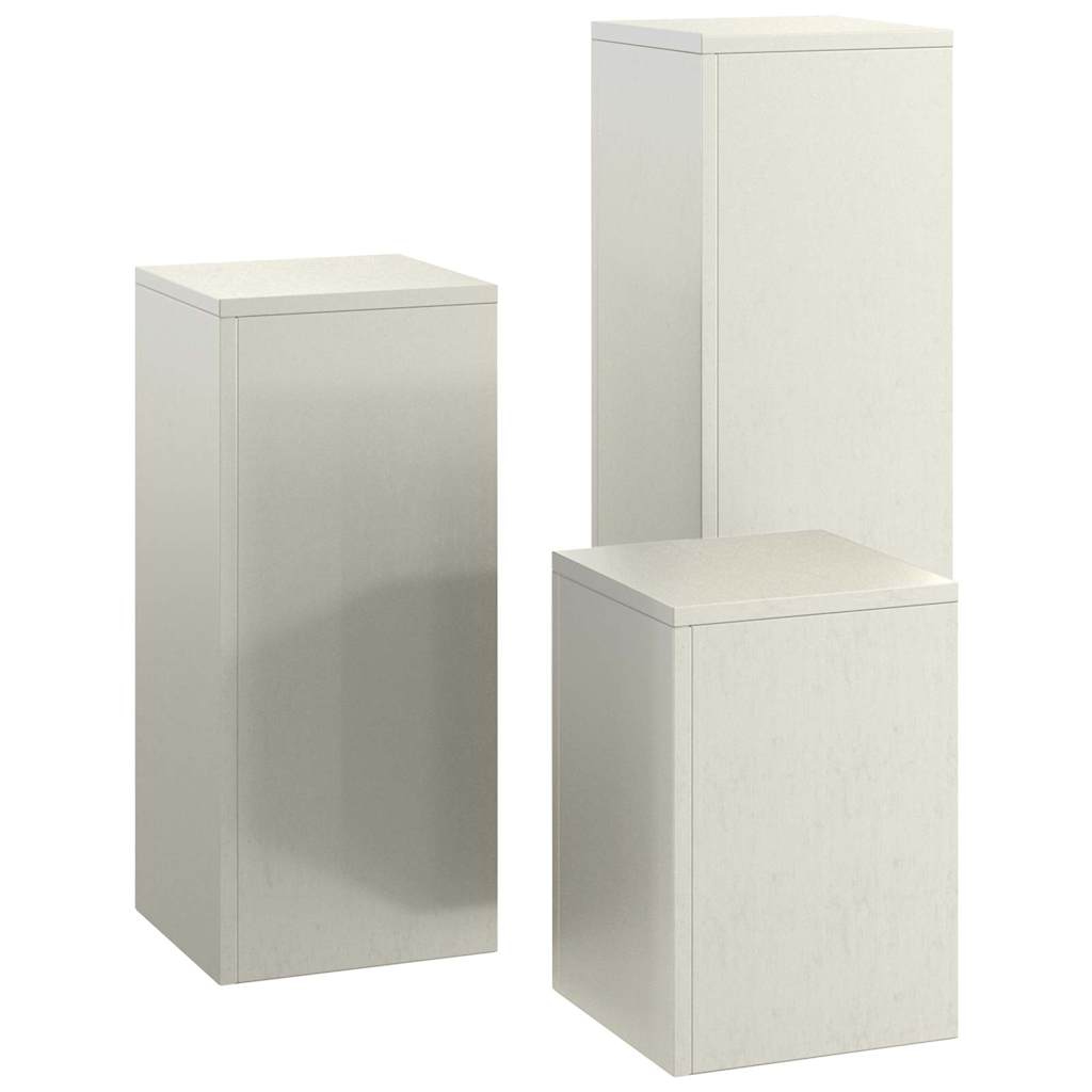 Βάση φυτών 3 pcs Σκ rusty Ατσάλι Σκληρυθέν στον Αέρα - Pakobazaar