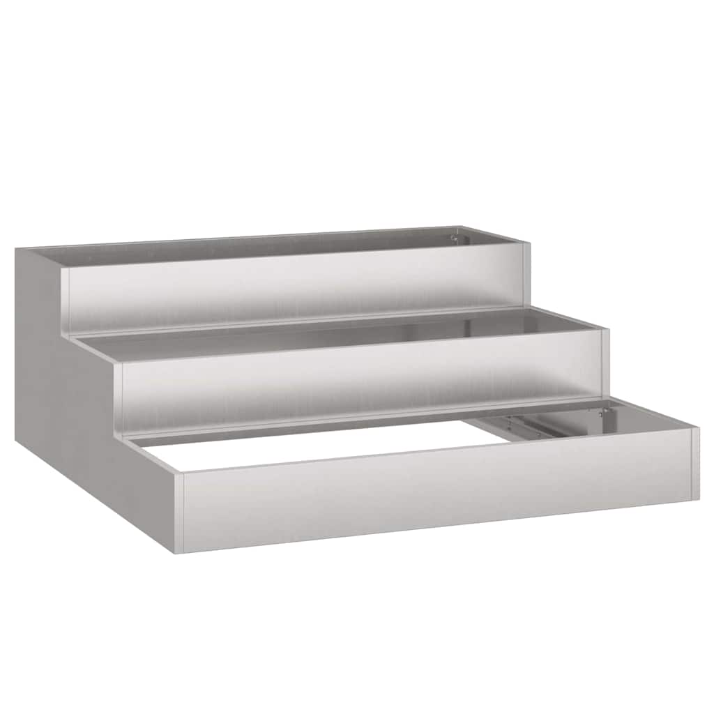 Γλάστρα Κήπου Σκ rusty 90 x 90 x 35 εκ - Pakobazaar