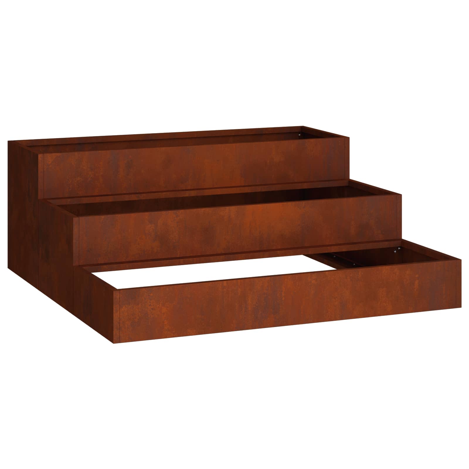 Γλάστρα Κήπου Σκ rusty 90 x 90 x 35 εκ - Pakobazaar