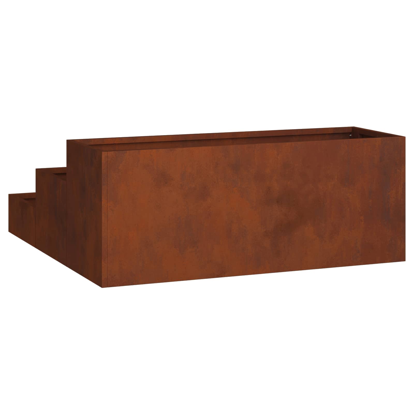 Γλάστρα Κήπου Σκ rusty 90 x 90 x 35 εκ - Pakobazaar