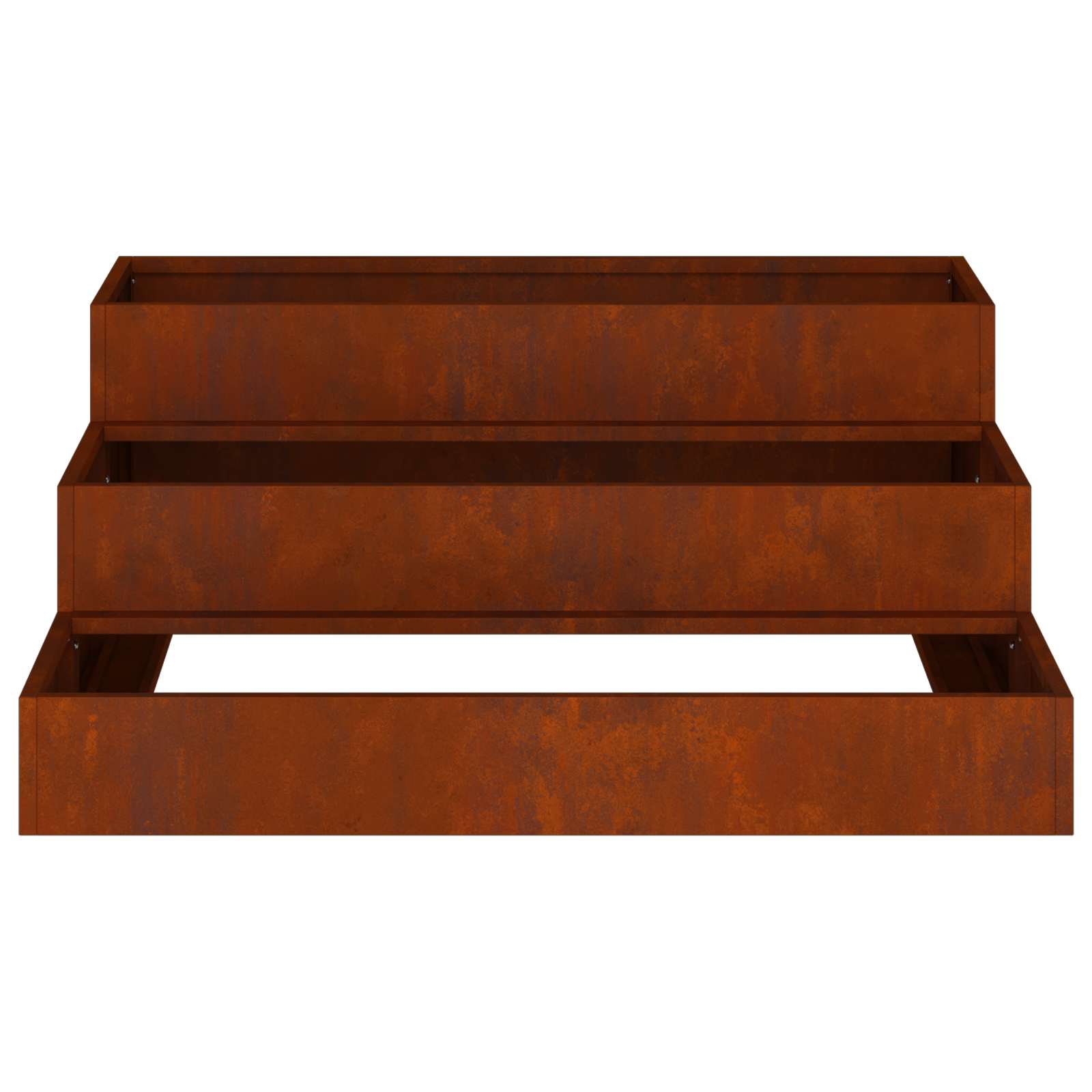 Γλάστρα Κήπου Σκ rusty 90 x 90 x 35 εκ - Pakobazaar