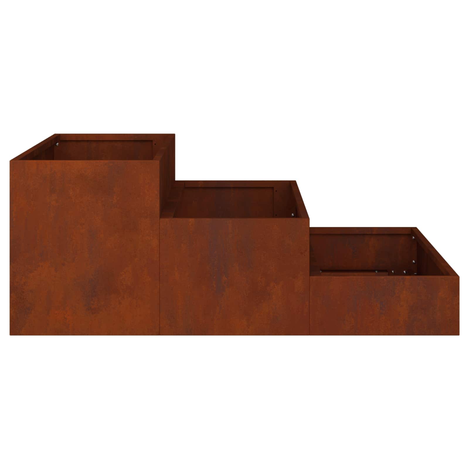 Γλάστρα Κήπου Σκ rusty 90 x 90 x 35 εκ - Pakobazaar