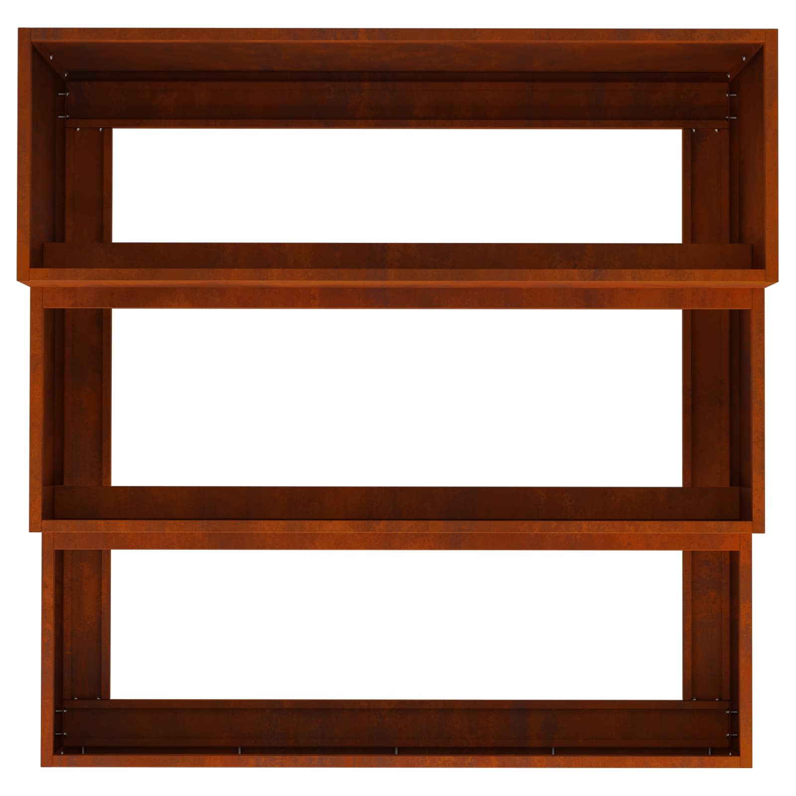 Γλάστρα Κήπου Σκ rusty 90 x 90 x 35 εκ - Pakobazaar
