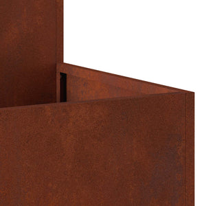 Γλάστρα Κήπου Σκ rusty 80 x 80 x 48 εκ.