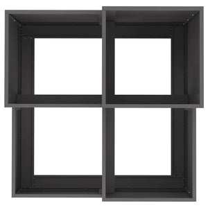 Γλάστρα Κήπου Μαύρο 80 x 80 x 60 εκ. Ατσάλι - Pakobazaar