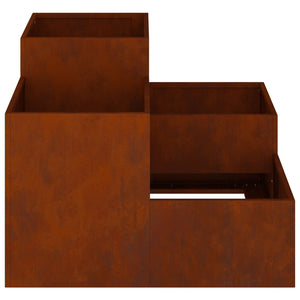 Γλάστρα Κήπου Σκ rusty 80 x 80 x 60 εκ. - Pakobazaar