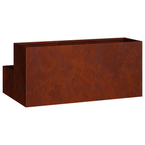 Γλάστρα Κήπου Σκ rusty 100 x 60 x 45 εκ - Pakobazaar