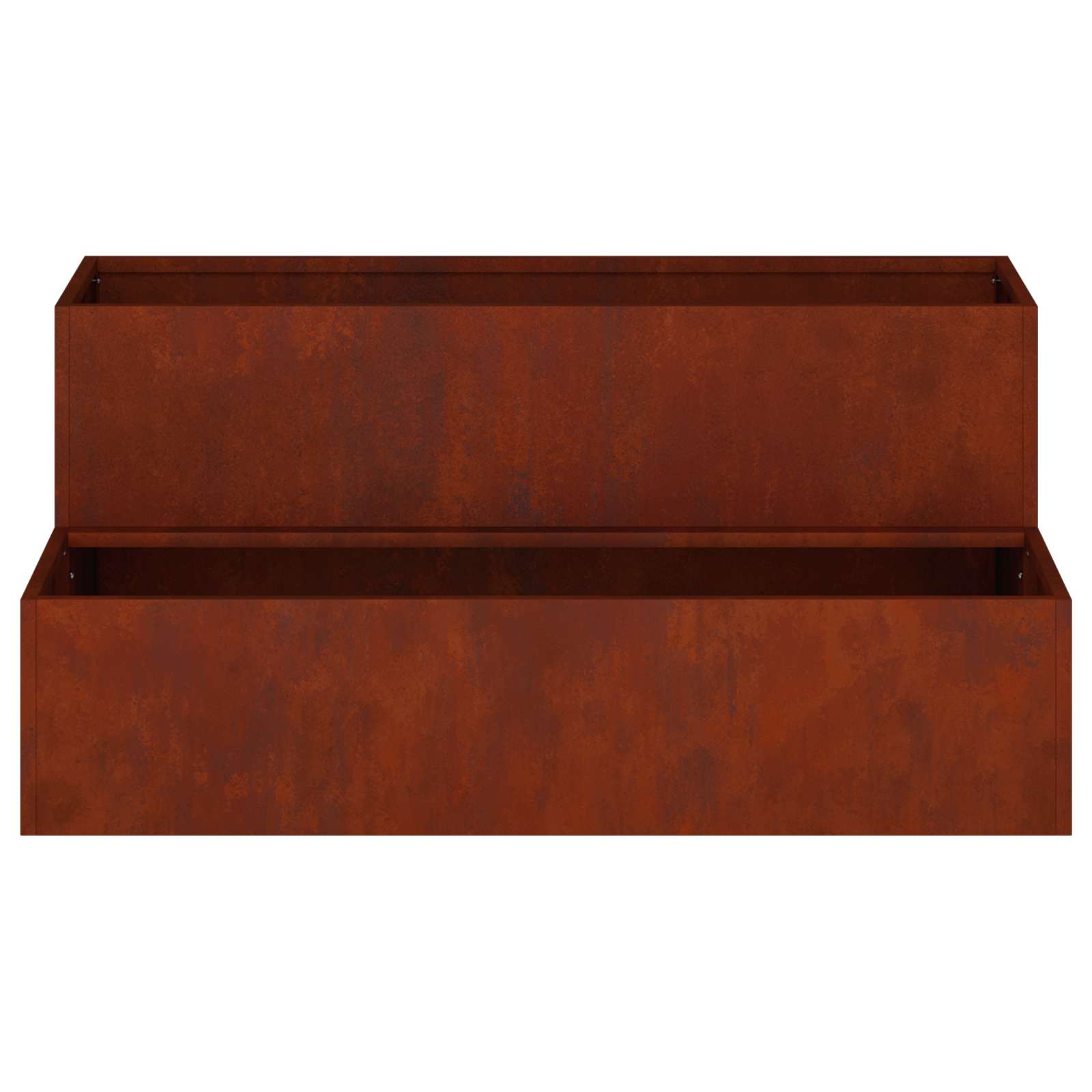 Γλάστρα Κήπου Σκ rusty 100 x 60 x 45 εκ - Pakobazaar