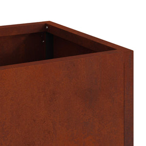 Υψωμένη Γλάστρα Κήπου Σκ rusty 100 x 26 x 82 εκ