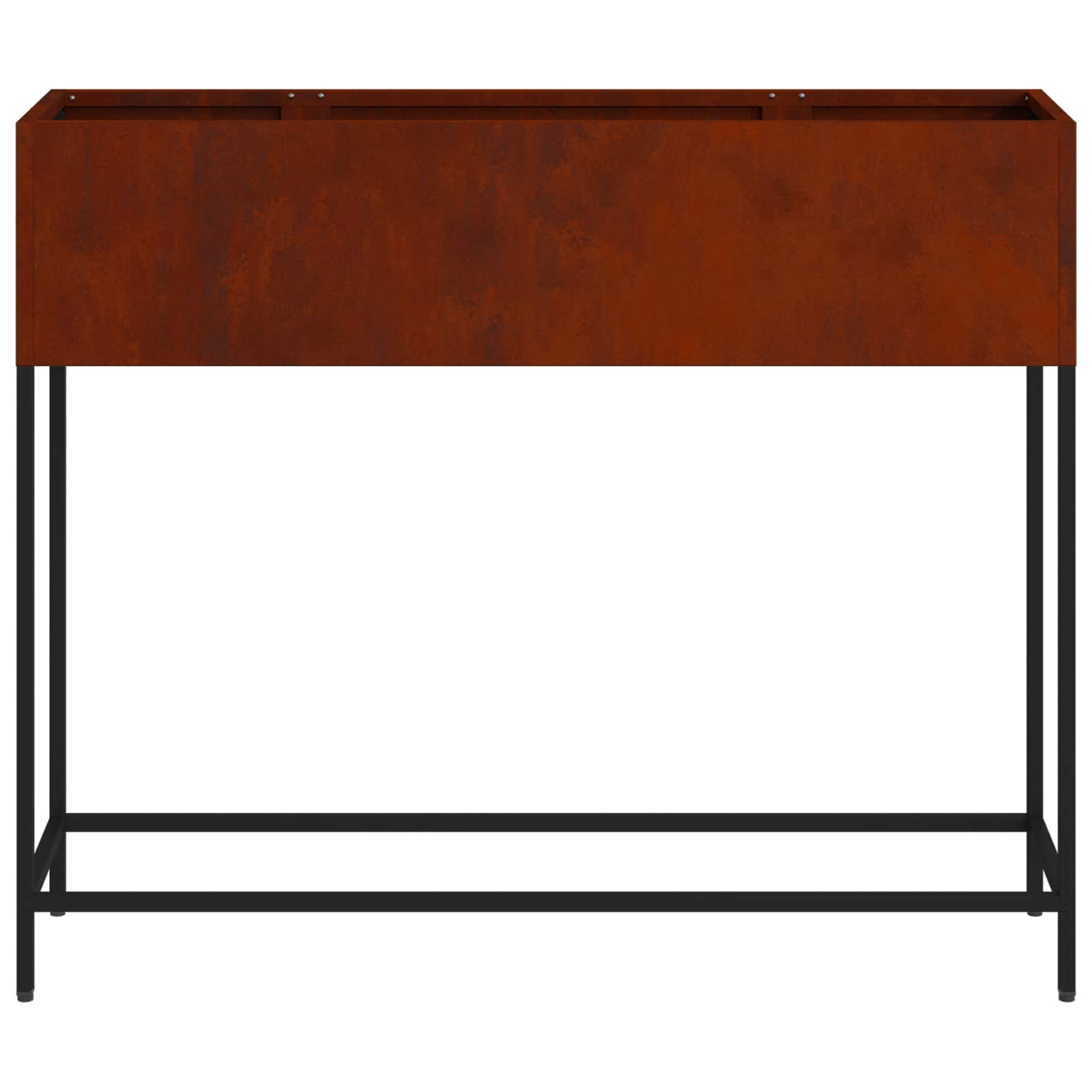 Υψωμένη Γλάστρα Κήπου Σκ rusty 100 x 26 x 82 εκ - Pakobazaar