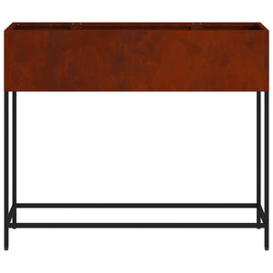 Υψωμένη Γλάστρα Κήπου Σκ rusty 100 x 26 x 82 εκ