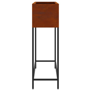 Υψωμένη Γλάστρα Κήπου Σκ rusty 100 x 26 x 82 εκ