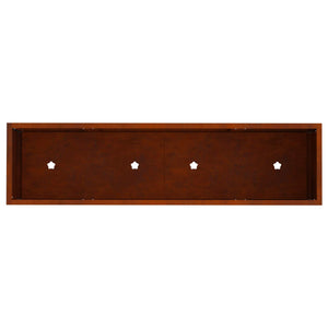 Υψωμένη Γλάστρα Κήπου Σκ rusty 100 x 26 x 82 εκ