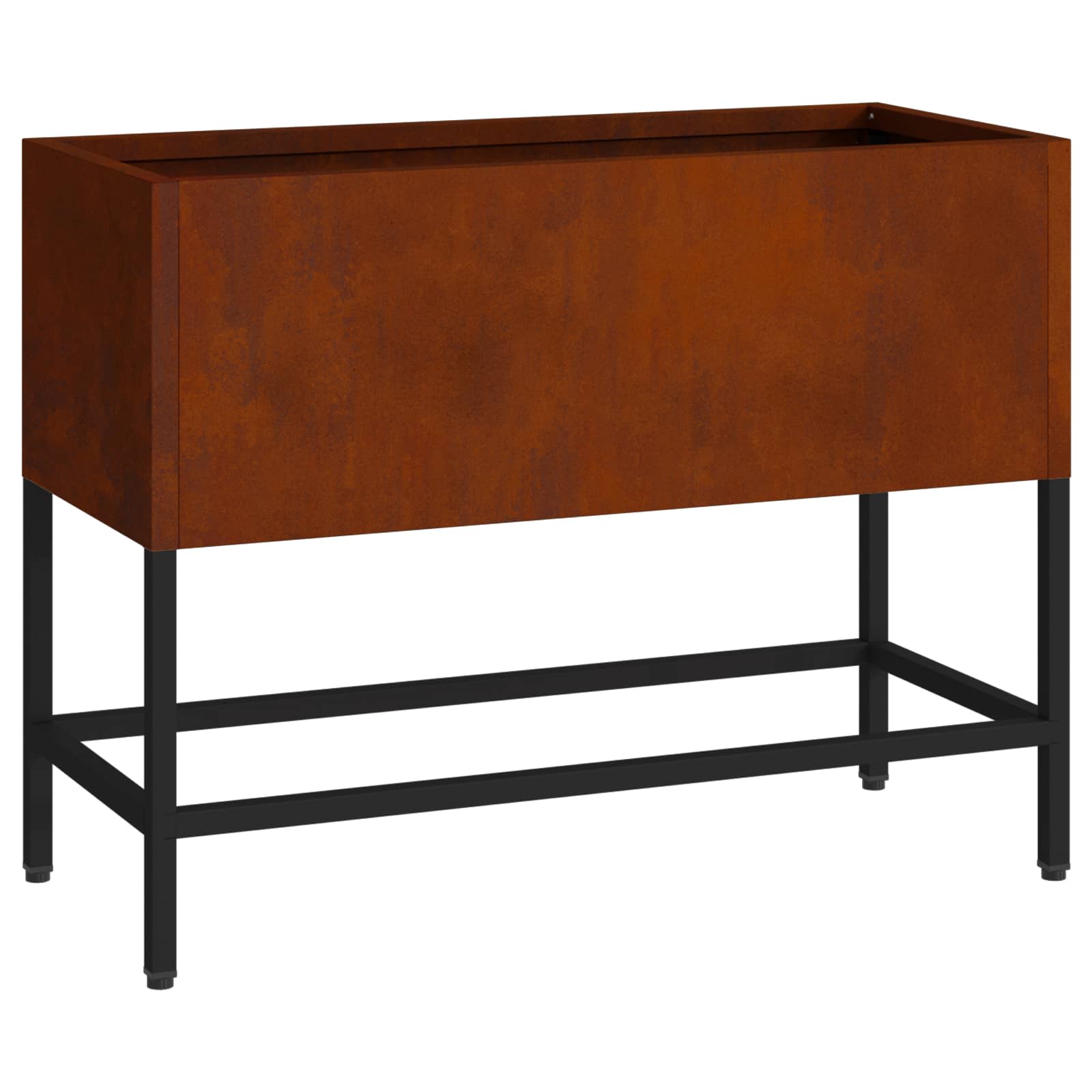 Υψωμένη Γλάστρα Κήπου Σκ rusty 60 x 26 x 45 εκ - Pakobazaar