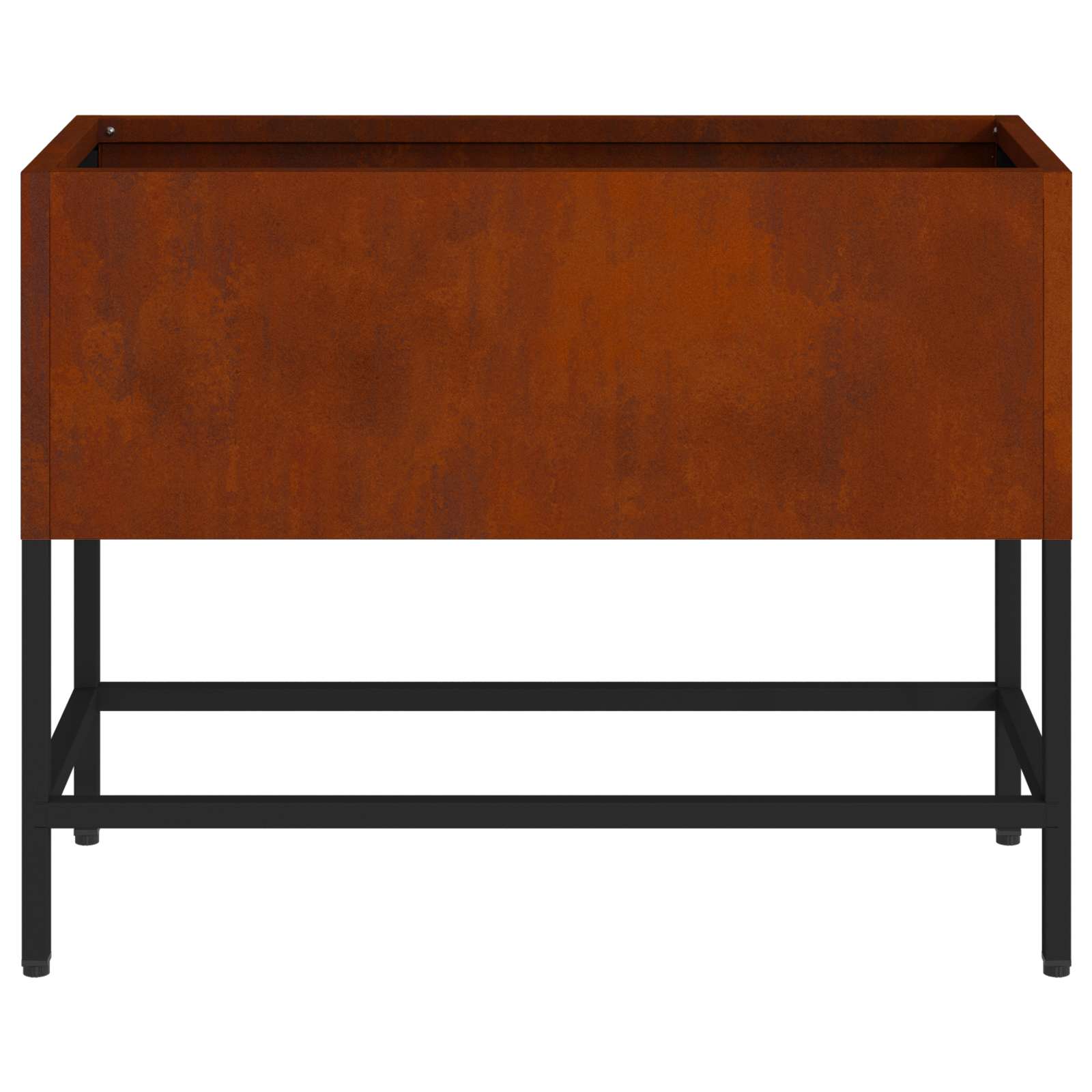 Υψωμένη Γλάστρα Κήπου Σκ rusty 60 x 26 x 45 εκ - Pakobazaar