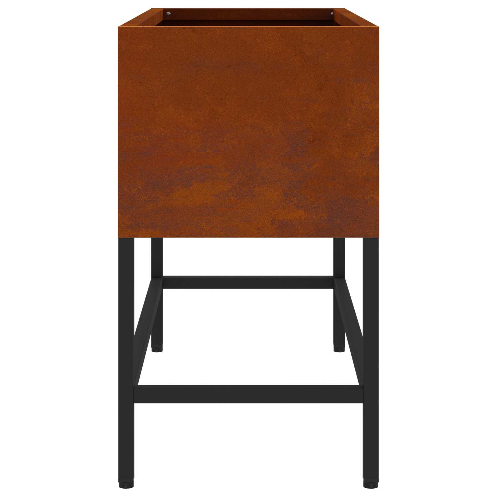 Υψωμένη Γλάστρα Κήπου Σκ rusty 60 x 26 x 45 εκ - Pakobazaar