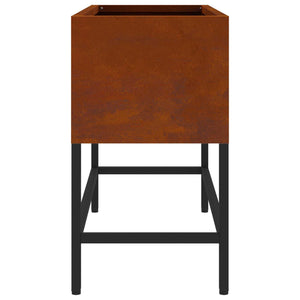 Υψωμένη Γλάστρα Κήπου Σκ rusty 60 x 26 x 45 εκ - Pakobazaar