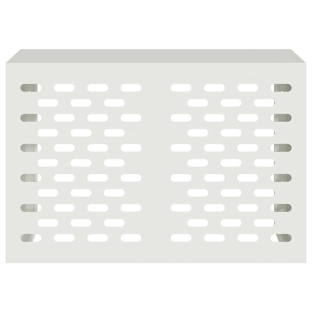 Κάλυμμα κλιματιστικού Λευκό 90 x 40 x 60 εκ Ατσάλι