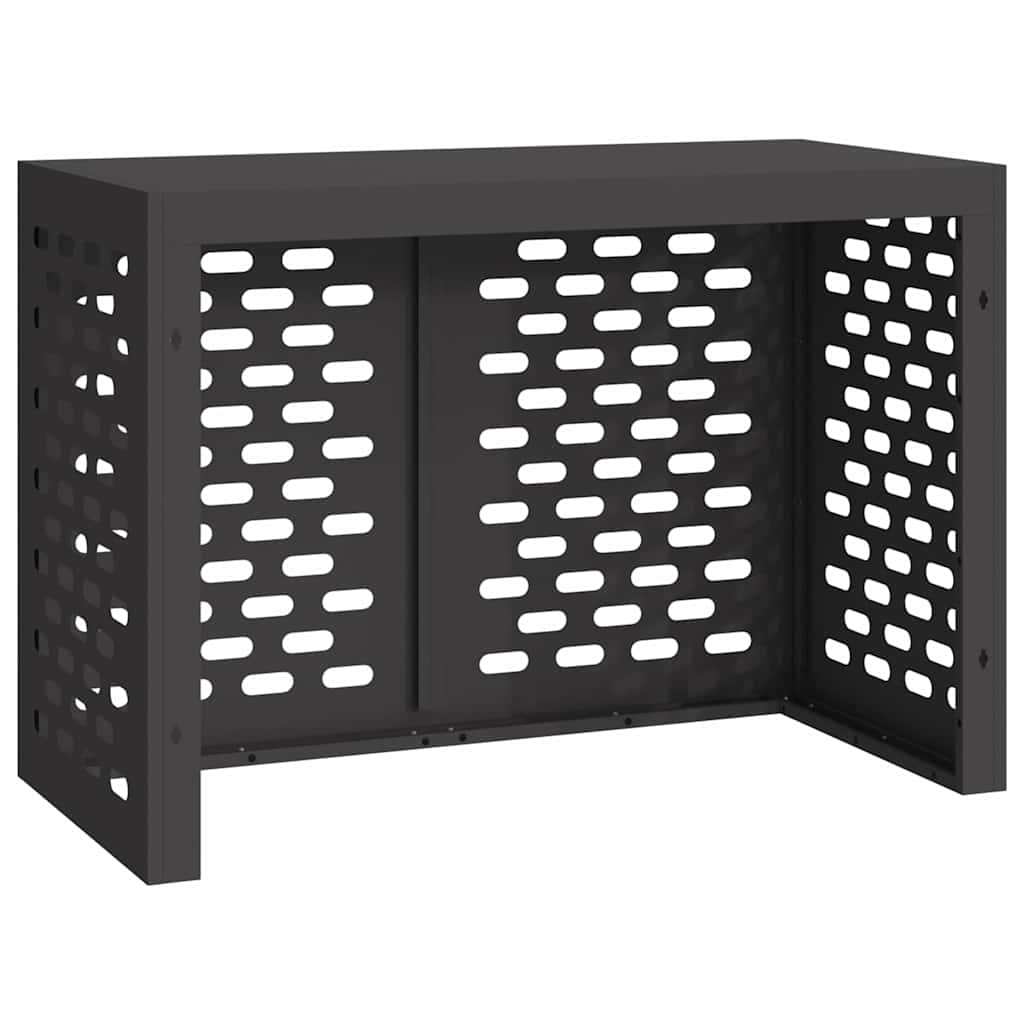 Κάλυμμα κλιματιστικού Μαύρο 100 x 50 x 70 cm Ατσάλι - Pakobazaar